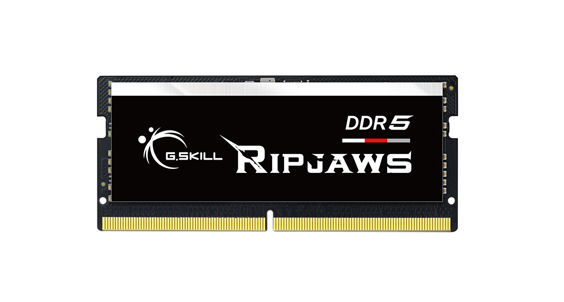 G.Skill Ripjaws - DDR5 - Kit - 32 GB + 2 x 16 GB - SO DIMM 260-PIN - 4800 MHz / PC5-38400 - CL40 - 1.1 V von G.Skill