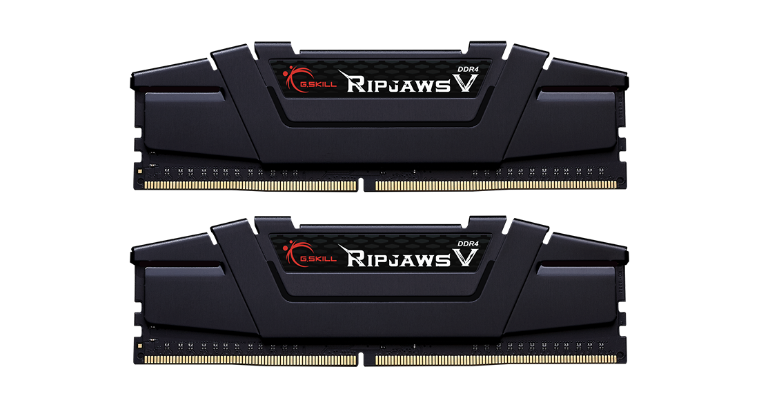 G.Skill Ripjaws V F4-2666C18D-64GVK Speichermodul 64 GB 2 x 32 GB DDR4 2666 MHz (F4-2666C18D-64GVK) von G.Skill
