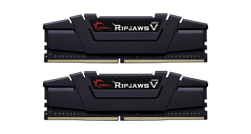 G.Skill Ripjaws V F4-2666C18D-64GVK Speichermodul 64 GB 2 x 32 GB DDR4 2666 MHz (F4-2666C18D-64GVK) von G.Skill