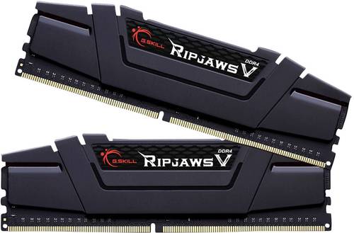 G.Skill Ripjaws V PC-Arbeitsspeicher Kit DDR4 16GB 2 x 8GB Non-ECC 3200MHz 288pin DIMM CL16-18-18-38 G.Skill Ripjaws V PC-Arbeitsspeicher Kit DDR4 16GB 2 x 8GB Non-ECC 3200MHz 288pin DIMM CL16-18-18-38 von G.Skill