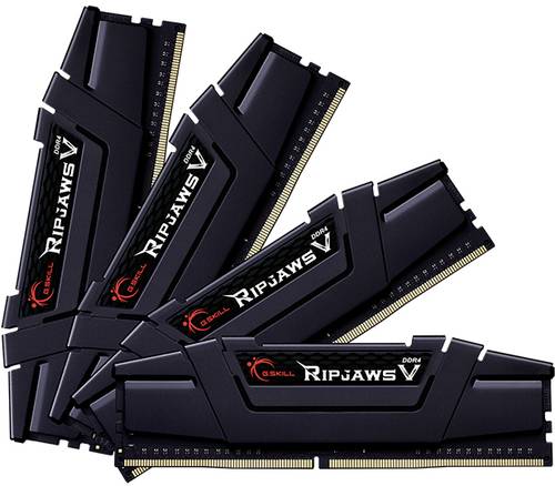 G.Skill Ripjaws V PC-Arbeitsspeicher Kit DDR4 32GB 4 x 8GB Non-ECC 4000MHz 288pin DIMM CL18-22-22-42 G.Skill Ripjaws V PC-Arbeitsspeicher Kit DDR4 32GB 4 x 8GB Non-ECC 4000MHz 288pin DIMM CL18-22-22-42 von G.Skill