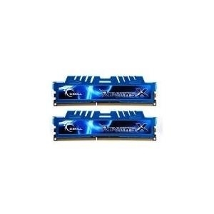 G.Skill Ripjaws-X - DDR3 - 16 GB : 2 x 8 GB - DIMM 240-PIN - 1600 MHz / PC3-12800 - CL9 - 1.5 V - ungepuffert - nicht-ECC (F3-1600C9D-16GXM) von G.Skill