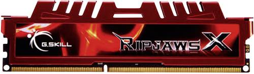 G.Skill RipjawsX PC-Arbeitsspeicher Kit DDR3 16GB 2 x 8GB Non-ECC 1600MHz 240pin DIMM CL10 10-10-30 G.Skill RipjawsX PC-Arbeitsspeicher Kit DDR3 16GB 2 x 8GB Non-ECC 1600MHz 240pin DIMM CL10 10-10-30 von G.Skill