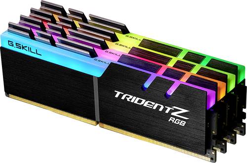 G.Skill Trident Z RGB PC-Arbeitsspeicher Kit DDR4 64GB 4 x 16GB Non-ECC 3200MHz 288pin DIMM CL16-18- von G.Skill