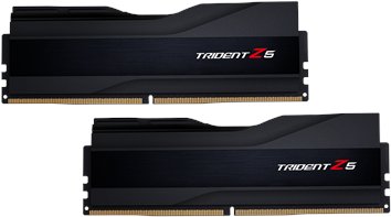 G.Skill Trident Z5 - DDR5 - Kit - 32GB: 2 x 16GB - DIMM 288-PIN - 6000 MHz / PC5-48000 - CL36 - non-ECC - mattschwarz (F5-6000J3636F16GX2-TZ5K) von G.Skill