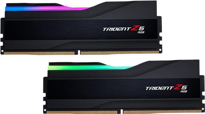 G.Skill Trident Z5 RGB - DDR5 - Kit - 32 GB: 2 x 16 GB - DIMM 288-PIN - 8000 MHz / PC5-64000 - CL38 - 1.45 V - ungepuffert - non-ECC - mattschwarz von G.Skill