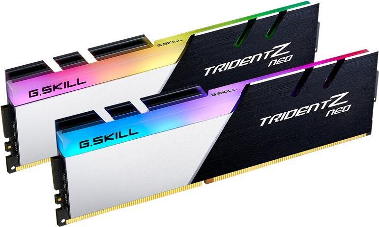 G.Skill TridentZ Neo Series - DDR4 - 32 GB: 2 x 16 GB - DIMM 288-PIN - 3600 MHz / PC4-28800 - CL16 - 1.35 V - ungepuffert - non-ECC - Brushed Black, Gebürstetes Aluminium / Schwarz, Silber pulverbeschichtet (F4-3600C16D-32GTZNC) G.Skill TridentZ Neo Series - DDR4 - 32 GB: 2 x 16 GB - DIMM 288-PIN - 3600 MHz / PC4-28800 - CL16 - 1.35 V - ungepuffert - non-ECC - Brushed Black, Gebürstetes Aluminium / Schwarz, Silber pulverbeschichtet (F4-3600C16D-32GTZNC) von G.Skill