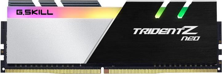 G.Skill TridentZ Neo Series - DDR4 - 64 GB: 2 32 GB - DIMM 288-PIN - 3200 MHz / PC4-25600 - CL16 - 1.35 V - ungepuffert - non-ECC - Brushed Black, Gebürstetes Aluminium / Schwarz, Silber pulverbeschichtet von G.Skill