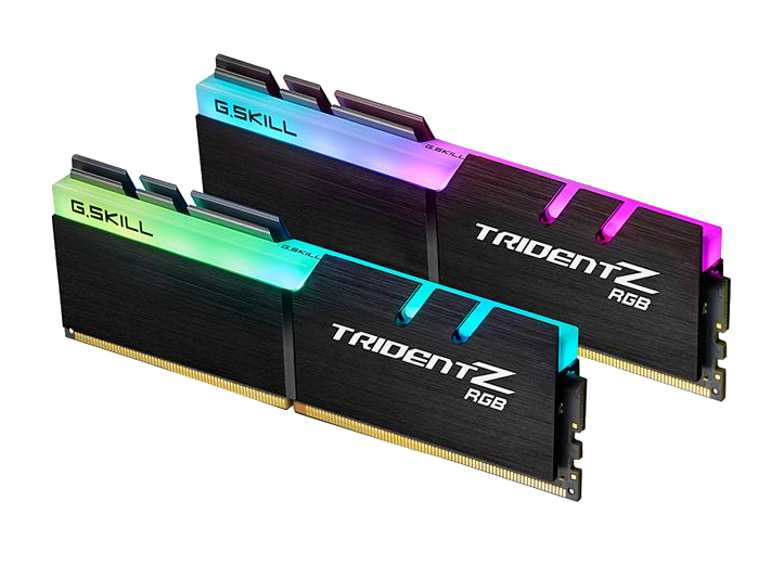 G.Skill TridentZ RGB Series - DDR4 - 16 GB: 2 x 8 GB - DIMM 288-PIN - 3200 MHz / PC4-25600 - CL16 - 1.35 V - ungepuffert - non-ECC (F4-3200C16D-16GTZR) von G.Skill