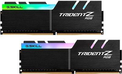 G.Skill TridentZ RGB Series - DDR4 - 32 GB: 2 x 16 GB - DIMM 288-PIN - 3600 MHz / PC4-28800 - CL16 - 1.35 V - ungepuffert - non-ECC (F4-3600C16D-32GTZRC) von G.Skill