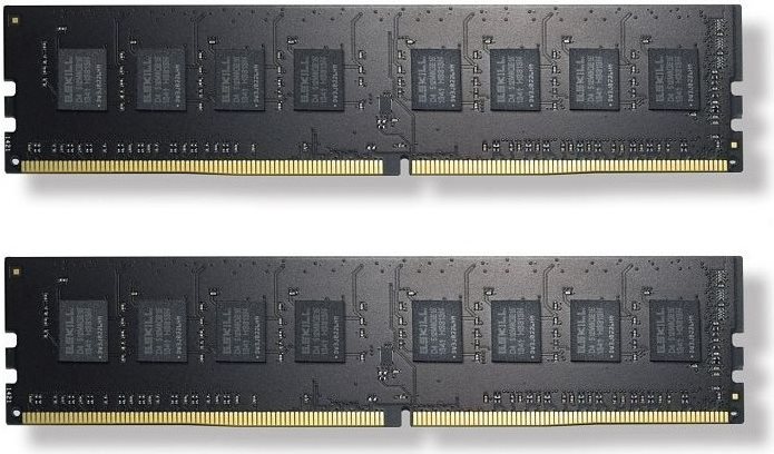 G.Skill Value Series - DDR4 - 16 GB : 2 x 8 GB - DIMM 288-PIN - 2400 MHz / PC4-19200 - CL15 - 1.2 V - ungepuffert - nicht-ECC (F4-2400C15D-16GNT) von G.Skill