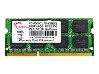 SO DDR3 4GB PC 1066 CL7 G.Skill 4GBSQ SO DDR3 4GB PC 1066 CL7 G.Skill 4GBSQ von G.Skill