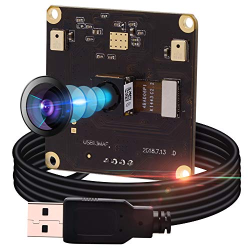 G 13-Megapixel-Autofokus-USB-Kamera mit Mikrofon für PC Mini-UVC-USB2.0-Lightburn-Kamera für Lasergravierer Audio-Video-Webcam-Board für Computer IMX214 Webkamera für Laptop Jetson Nano Raspberry Pi von G