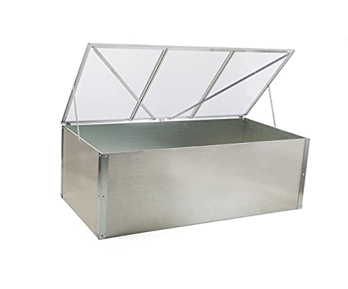 Gewächshaus/Frühbeet G21 GZ11 XL - 150 x 75 x 52 cm, stabile und Feste Aluminiumkonstruktion Gewächshaus/Frühbeet G21 GZ11 XL - 150 x 75 x 52 cm, stabile und Feste Aluminiumkonstruktion von G21
