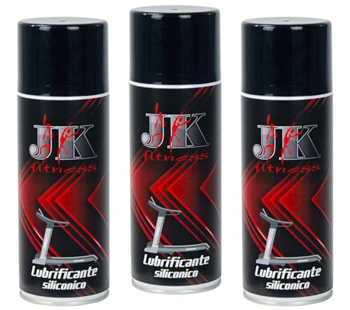 G5 HT SPORT JK Fitness Spray Gleitmittel für Laufbänder [Maxi-Format Bequemlichkeit] Professionelle Formel 3 Spray 400 ml - Komplette und dauerhafte Pflege von G5 HT SPORT