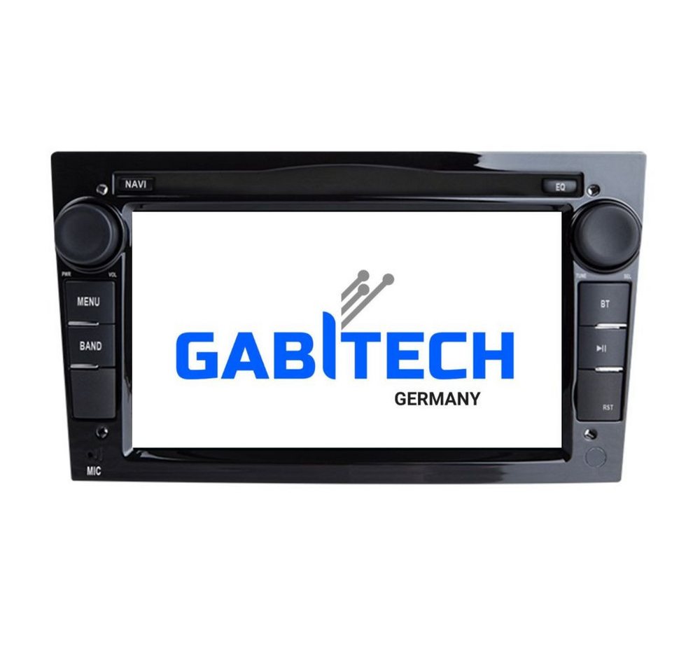 GABITECH 7" Autoradio für Opel Corsa Antara Astra Vectra Signum Zafira Meriva Autoradio (Android 13 Drahtlos Carplay und Android Auto. 4GB RAM 64GB ROM 8-Core) von GABITECH