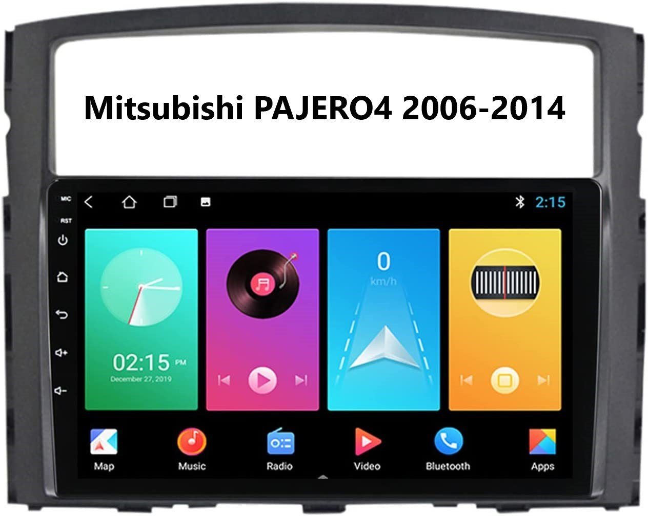 GABITECH 9'' Android 13 Autoradio GPS Navi FM für Mitsubishi Pajero 2006-2014 Autoradio von GABITECH