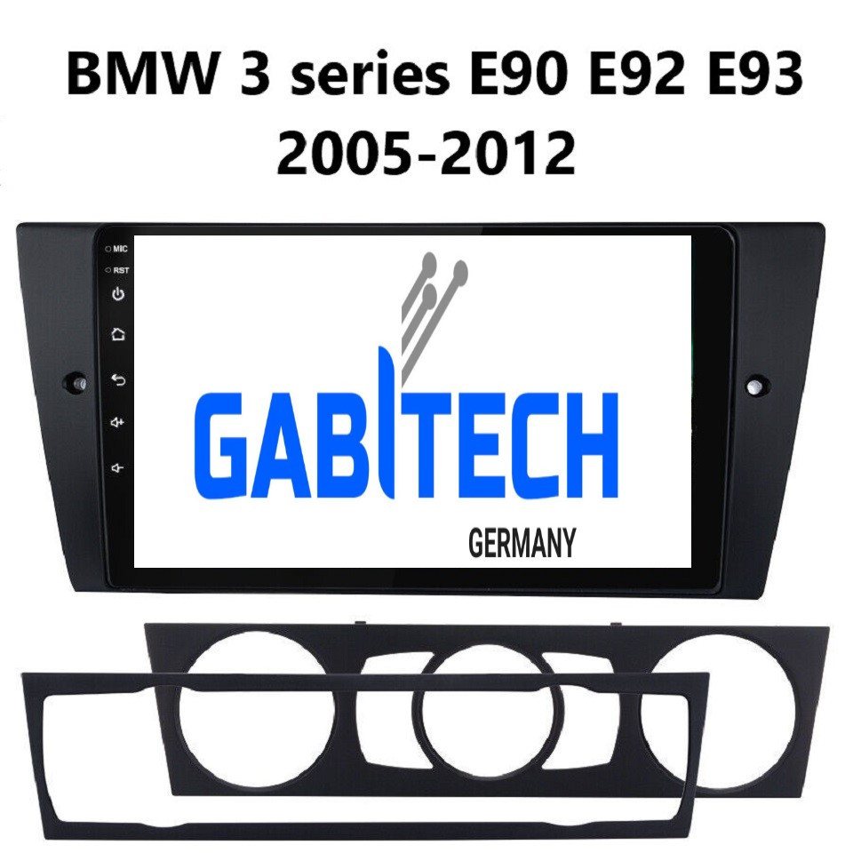 GABITECH 9'' Android 13 für BMW 3er E90 E92 E93 2005-2012 16GB ROM 1GB RAM Autoradio von GABITECH