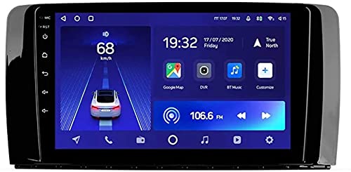 GABITECH 9 Zoll Android 10 Autoradio GPS Navi WiFi für Mercedes Benz R-Klasse 2004-2017. 4GB 64GB ROM. Carplay. DSP und RSD. 4G von GABITECH