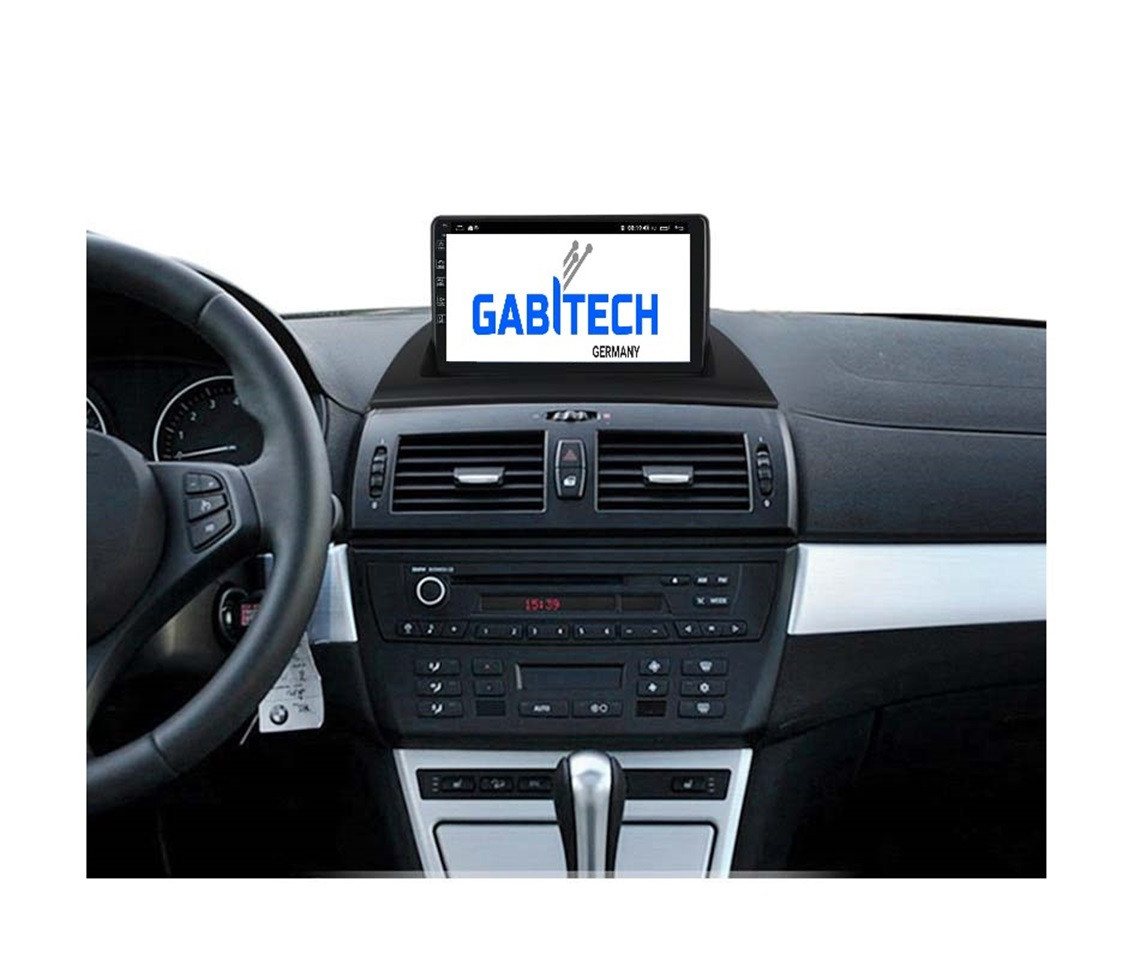 GABITECH 9 Zoll Android 13 für BMW X3 E83 2004-2012 Bluetooth AM/FM Autoradio von GABITECH