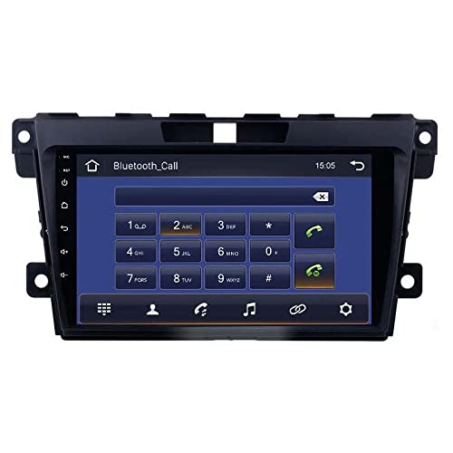 GABITECH Auto Multimedia Player Android Autoradio und GPS Navigation für Mazda CX-7 2006-2015 Multimedia-Lenkradsteuerung mit Plug-and-Play USB WiFi MP3 von GABITECH