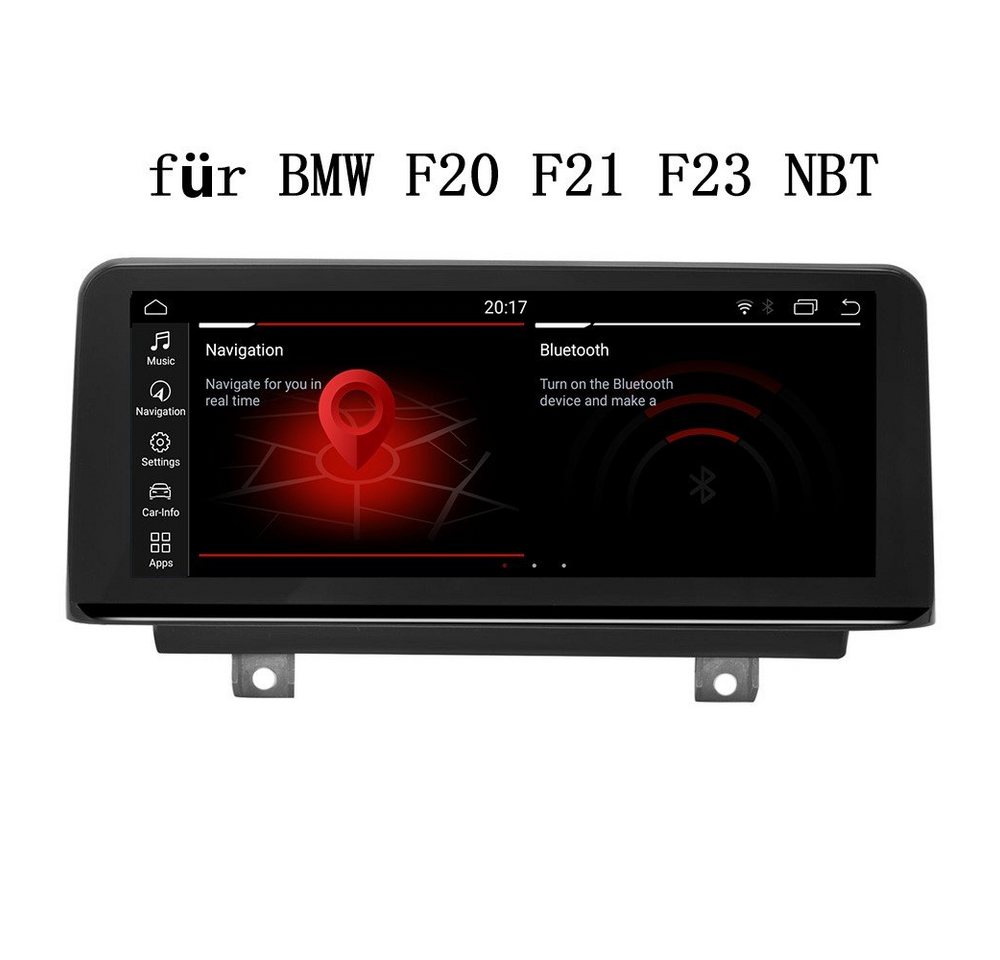 GABITECH Autoradio Für BMW F20 F21 F23 NBT 10.2 Android GPS Navi Carplay 4G Einbau-Navigationsgerät" von GABITECH