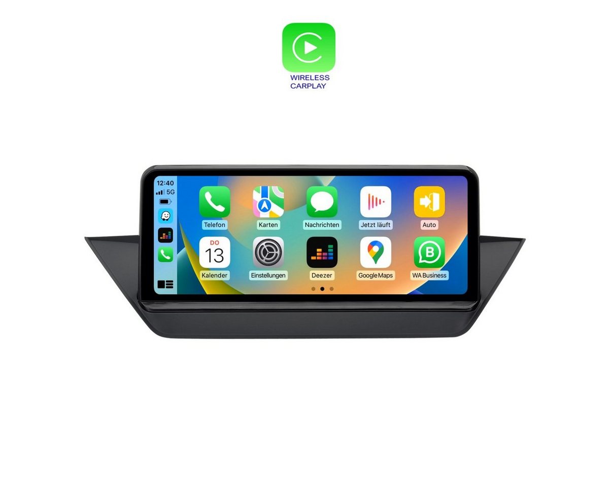 GABITECH Für BMW X1 E84 CIC 10.2 Touchscreen Android Autoradio GPS Carplay Einbau-Navigationsgerät" von GABITECH