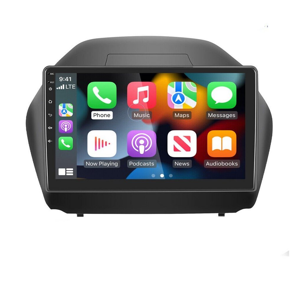 GABITECH für Hyundai ix35 2009-2015 Android 13 Autoradio GPS Navi Wifi MP5 USB Einbau-Navigationsgerät (Drahtlos Carplay und Android Auto. Octa-Core) von GABITECH