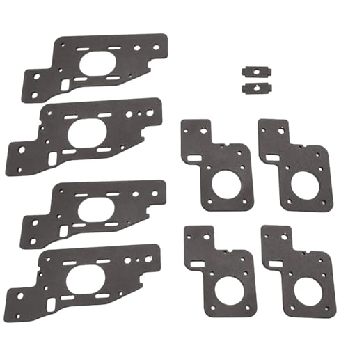 GADAW Upgrade Aluminiumrahmen Metallkomponente AWD Motormontageplatte 3D Drucker 42 Schrittmotor Montageplatte Zubehör von GADAW