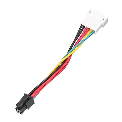 GADAW Vielseitiges 6-Pin Zu Kleines 4-Pin Lüftersteuerplatinen Konverterkabel Perfekt Für Heimwerker Und Reparaturprofis von GADAW