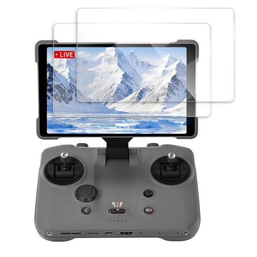 GAEKOL Displayschutz schutzfolie für DJI Mavic 4 Pro/Mini 4 Pro/RC Pro 2 Fernbedienung Monitor screen protector folie HD Gehärtetes Glas Bildschirmschutzfilm Drohne Zubehör [2 Stück] von GAEKOL