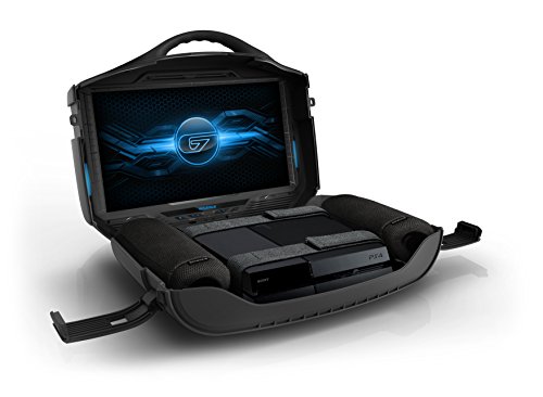 Gaems Vanguard 720P mobile Gaming Case für Spielekonsolen, 19 Zoll FHD Monitor, Kompatibel mit Xbox One, Xbox One S und PlayStation 4 (Pro, Slim und Standard) (Konsole nicht enthalten) von GAEMS