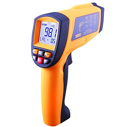 Professionelle Infrarot-Thermometer mit 0,1 bis 1 EM Pyrometer und -50 bis 1150 Grad C oder -58 bis 2102 Grad von GAIN EXPRESS