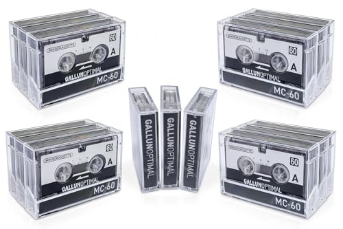 GALLUNOPTIMAL MC60 Mikrokassette – für Diktiergeräte – 15er Pack – Kassette für Diktiergerät – Microcassette – Audio Cassette GALLUNOPTIMAL MC60 Mikrokassette – für Diktiergeräte – 15er Pack – Kassette für Diktiergerät – Microcassette – Audio Cassette von GALLUNOPTIMAL