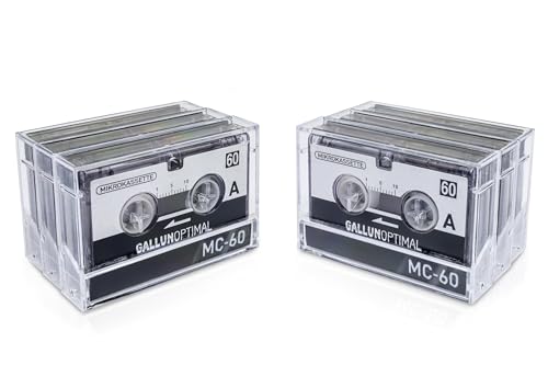 GALLUNOPTIMAL MC60 Mikrokassette – für Diktiergeräte – 6er Pack – Kassette für Diktiergerät – Microcassette – Audio Cassette GALLUNOPTIMAL MC60 Mikrokassette – für Diktiergeräte – 6er Pack – Kassette für Diktiergerät – Microcassette – Audio Cassette von GALLUNOPTIMAL