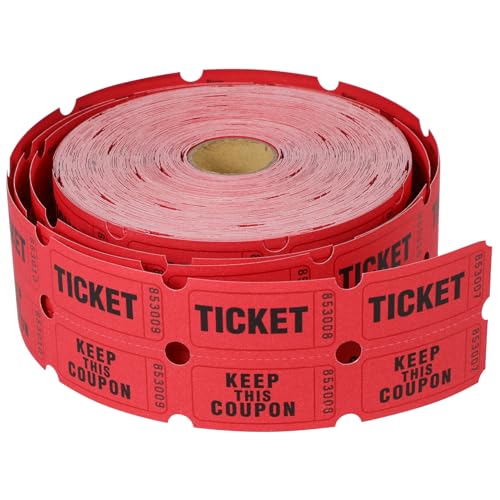 GALPADA 1 Rolle Lotterielos Tombola Event Tickets Ticket Gurus Tombola Tickets Für Die Veranstaltung Erste Tombola Tickets Karnevalstickets Sammeln Gedruckte Rubbelmarken Für von GALPADA