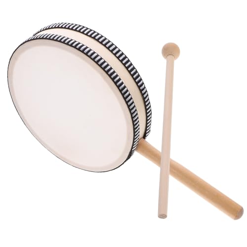 GALPADA 1 Satz Handtrommel Schlagzeug Schlaginstrumente Musikinstrument Schlagtrommel Schlaginstrument Trommel Percussion-instrument Für Kleinkinder Musikinstrumente Holz von GALPADA