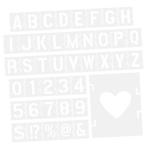 GALPADA 1 Satz Inkjet-vorlage Schablonenkit Diy-kunstprojekte Wandschablonen Zum Bemalen Buchstabenschablonen Alphabet Blockbuchstaben-schablonen Schablonen Ziehen Brief Weiß Das Haustier GALPADA 1 Satz Inkjet-vorlage Schablonenkit Diy-kunstprojekte Wandschablonen Zum Bemalen Buchstabenschablonen Alphabet Blockbuchstaben-schablonen Schablonen Ziehen Brief Weiß Das Haustier von GALPADA