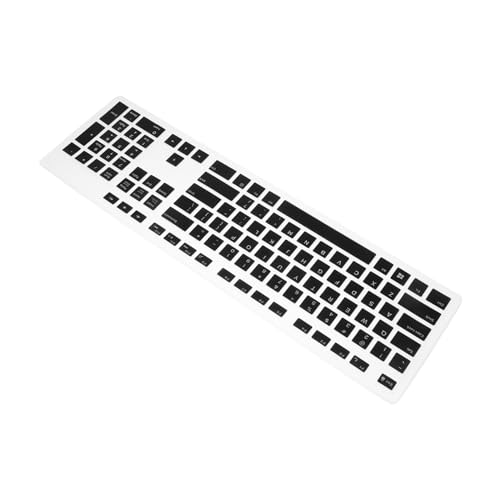 GALPADA 1 Stück Tastaturschutz Daten Computertastatur verkabelt USB Tastaturmembran Desktop-PC tastaturen Tastaturabdeckung in Schokoladenform Tastatur schutzfolie Kieselgel Schwarz GALPADA 1 Stück Tastaturschutz Daten Computertastatur verkabelt USB Tastaturmembran Desktop-PC tastaturen Tastaturabdeckung in Schokoladenform Tastatur schutzfolie Kieselgel Schwarz von GALPADA