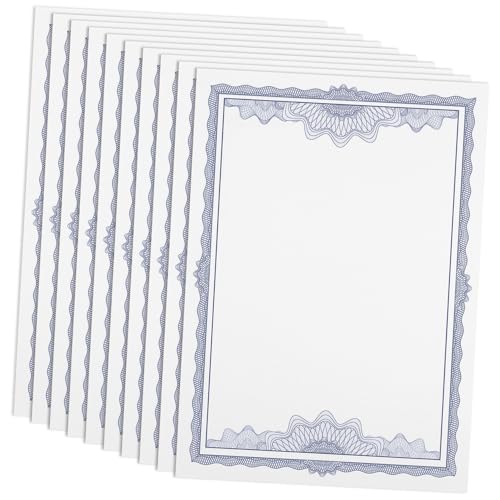 GALPADA 10 Stück Ehrenurkundenpapier Glänzend Einfarbig Auszeichnungspapier Zertifikate Bedruckt Blanko Zertifikatspapier Blanko Papier Für Zertifikatspapier Diplompapier Gruß von GALPADA