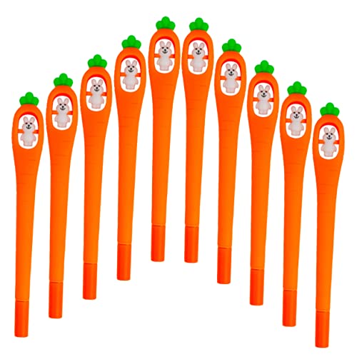 GALPADA 10 Stück Kaninchen-karotten-stift Gel-tintenstift Karottenmarker Herstellung Süße Stifte Hasen-karottenstifte Cartoon Karottenstift Süßes Stationäres Spaß Kieselgel GALPADA 10 Stück Kaninchen-karotten-stift Gel-tintenstift Karottenmarker Herstellung Süße Stifte Hasen-karottenstifte Cartoon Karottenstift Süßes Stationäres Spaß Kieselgel von GALPADA