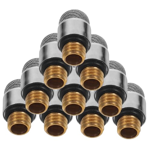 GALPADA 10 Stück Kondensatorspitze Stift für leitfähig Tipps Eingabestift Kapazitiver Stift Ersatzfaserspitzen für Stifte Stylus-Ersatzspitzen Ersatzstiftspitzen Ballaststoff Silver von GALPADA