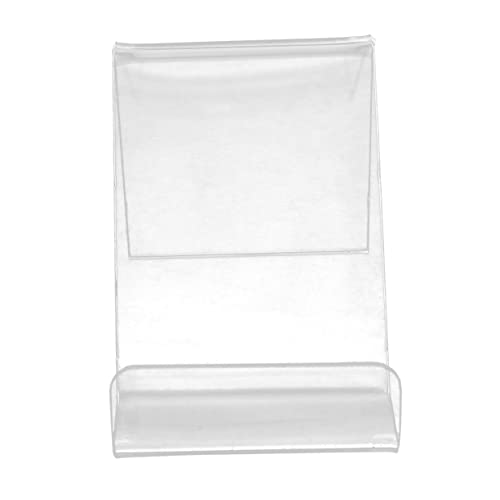 GALPADA 10Stücke Transparenter Handyhalter Teiliges Kreativer Telefonständer aus Acryl für Anzeige Vielseitig Einsetzbar im Büro Zuhause Stabil Langlebig als von GALPADA
