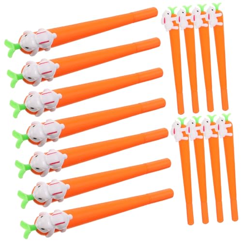 GALPADA 15 Stück Cartoon-Stift Student Karottenstift Kaninchen süßer Kugelschreiber Stifte Masse Cartoon Stift Hase Cartoon-Schreibstifte Schreibstift für Schüler Kinderstift Kieselgel GALPADA 15 Stück Cartoon-Stift Student Karottenstift Kaninchen süßer Kugelschreiber Stifte Masse Cartoon Stift Hase Cartoon-Schreibstifte Schreibstift für Schüler Kinderstift Kieselgel von GALPADA