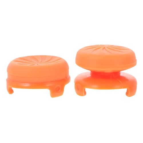 GALPADA 2 Stück Gamepad -Hut Zubehör Daumengriff des Joysticks Daumen-Joystick-Kappen Joystick greift schützend Knopfabdeckungen süße Daumengriffe Joystick -Beschützer Kieselgel Orange GALPADA 2 Stück Gamepad -Hut Zubehör Daumengriff des Joysticks Daumen-Joystick-Kappen Joystick greift schützend Knopfabdeckungen süße Daumengriffe Joystick -Beschützer Kieselgel Orange von GALPADA