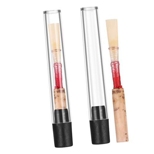 GALPADA 2 Stück Oboe Oboenteile Doppeloboe Holzblasinstrument Oboe Doppelmusikalisch Für Studenten Schlüsseloboe Instrument Oboenpfeife Instrumentenzubehör Bambusscheiben von GALPADA
