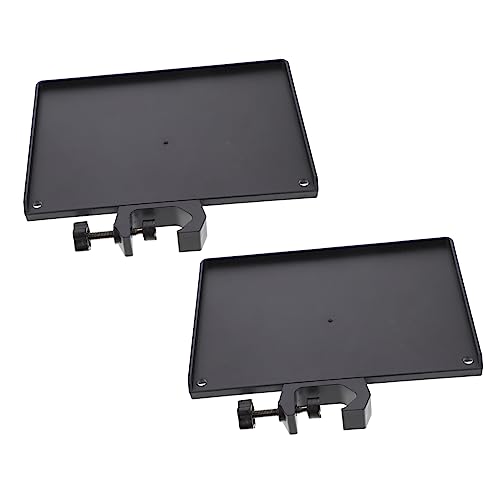 GALPADA 2 Stück Soundkartenfach Ablage Für Mikrofonstativ Clip-mikrofonablage Montiert Halterung Für Mikrofonständer Mikrofon-klemmablage Tablett Für Mikrofonständer Montieren Black Abs GALPADA 2 Stück Soundkartenfach Ablage Für Mikrofonstativ Clip-mikrofonablage Montiert Halterung Für Mikrofonständer Mikrofon-klemmablage Tablett Für Mikrofonständer Montieren Black Abs von GALPADA