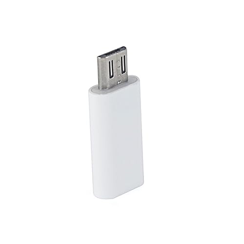 GALPADA 2Stücke C Micro USB Adapter Set Weiß Ladeadapter für Smartphone Tablet Laptop Kompatibel mit Verschiedenen Geräten Einfach zu Verbinden Perfekter Einsatz für Type C GALPADA 2Stücke C Micro USB Adapter Set Weiß Ladeadapter für Smartphone Tablet Laptop Kompatibel mit Verschiedenen Geräten Einfach zu Verbinden Perfekter Einsatz für Type C von GALPADA