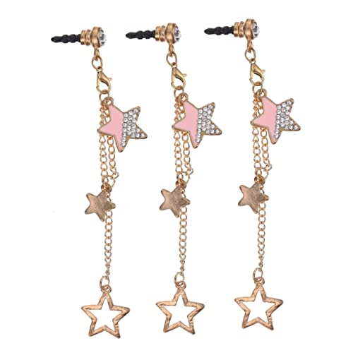 GALPADA 3 Stück Staubstopfen Staubstecker Charme Anti- -Stecker Anhänger hängen Stäubt Anti-Plug Stäubt gegen Schmutz Telefonstecker Anhänger hängender Telefonstecker Legierung Rosa GALPADA 3 Stück Staubstopfen Staubstecker Charme Anti- -Stecker Anhänger hängen Stäubt Anti-Plug Stäubt gegen Schmutz Telefonstecker Anhänger hängender Telefonstecker Legierung Rosa von GALPADA