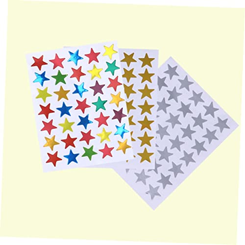 GALPADA 30 Blatt Belohnungsaufkleber Farbige Holografische Goldene Sternaufkleber Belohnungstabelle Für Kleinkinder Kinderschule Ästhetische Silberne Motivationsaufkleber GALPADA 30 Blatt Belohnungsaufkleber Farbige Holografische Goldene Sternaufkleber Belohnungstabelle Für Kleinkinder Kinderschule Ästhetische Silberne Motivationsaufkleber von GALPADA